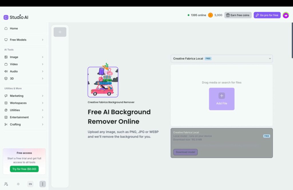 Creative Fabrica Studio Desktop App for Creators: A Handy Graphic Design Tool to Fix, Upscale and Polish Your Work 3 creative fabrica studio desktop app