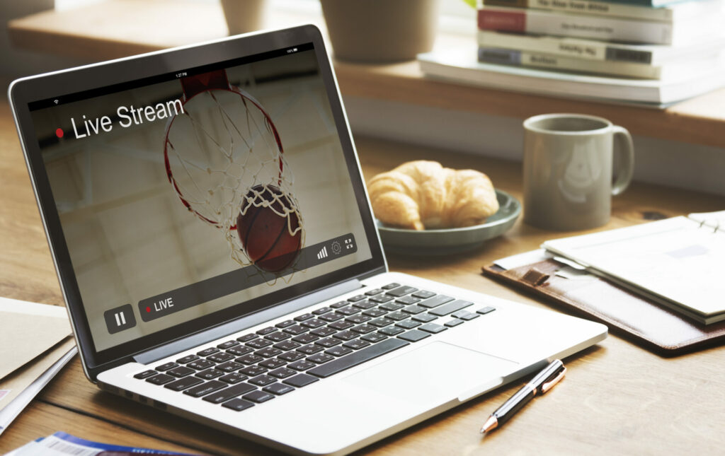 Live Stream Video Multimedia Concept