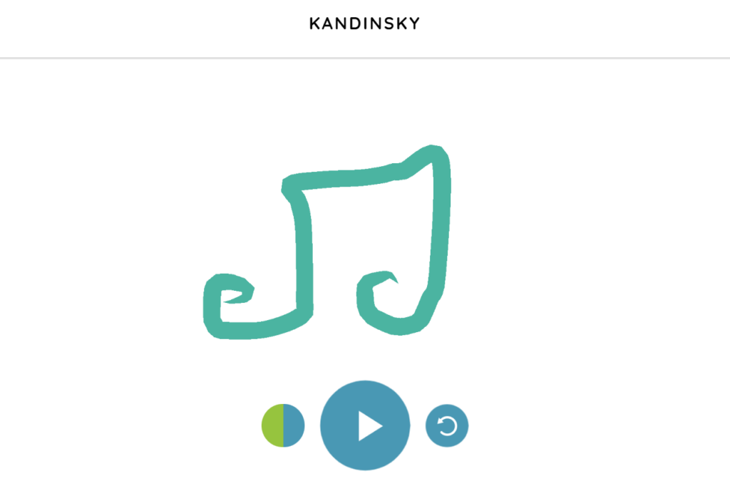 Kandinsky Chrome Music Lab