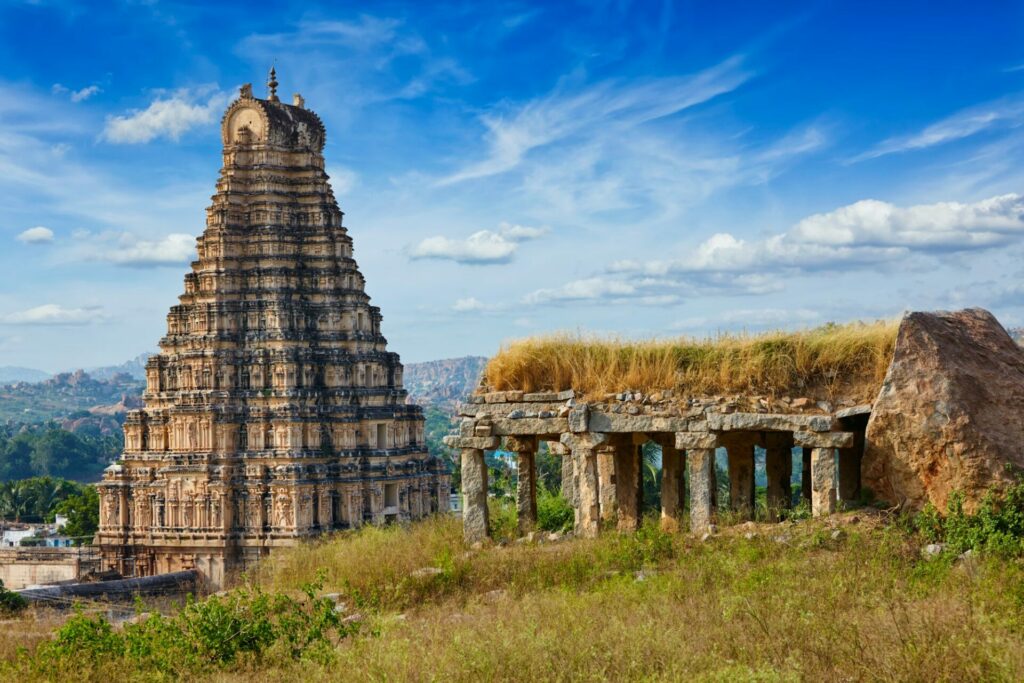 Temple in Hampi, Karnataka, India