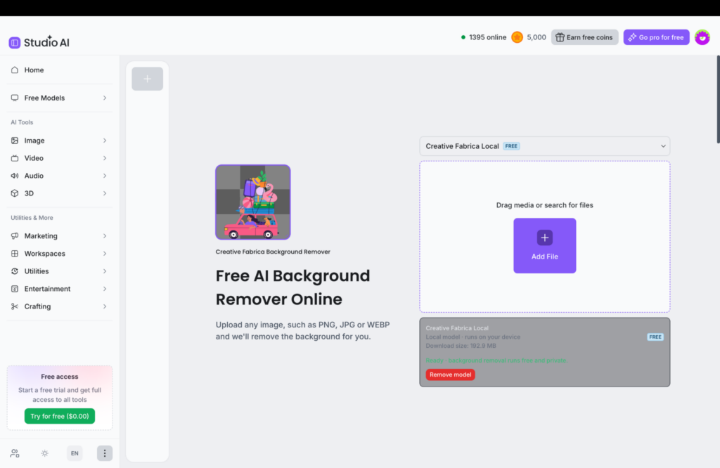 Creative Fabrica Studio Desktop App for Creators: A Handy Graphic Design Tool to Fix, Upscale and Polish Your Work 5 image 1